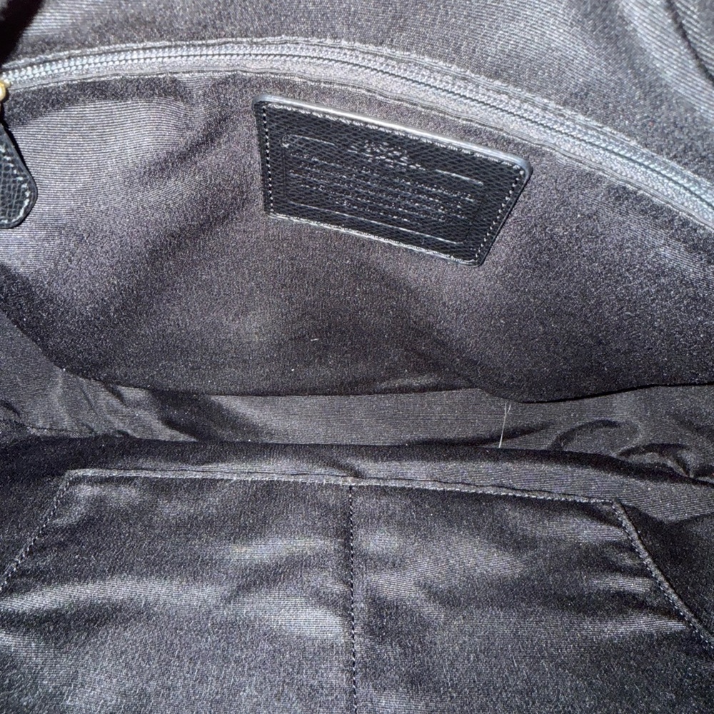 Coach Harvey East West Convertible Signature Brown and Black Hobo Bag F38300 - Picture 11 of 13